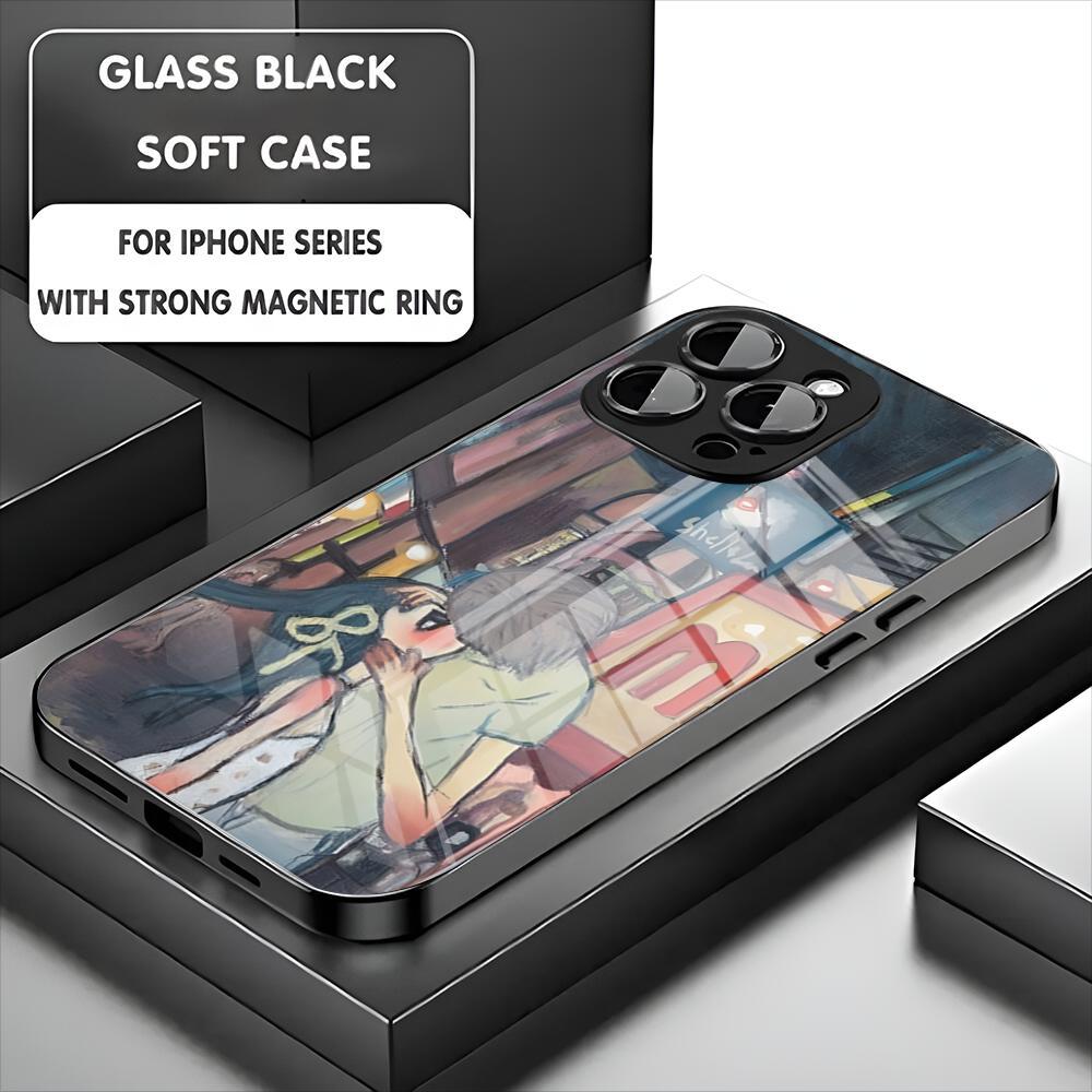 A-Aya T-Takano Art Phone Case For Iphone 17 16 15 14 13 11 12 Pro Max Mini Plus Magnetic Glass Phone Cover