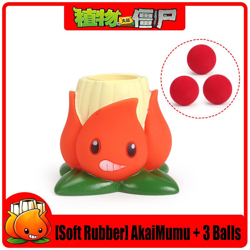 25 Style 2 Game Peripheral Soft Glue Toys Chomper Pea Shooter Snow Pea Pepper-pult Funny Kids Gifts Toys