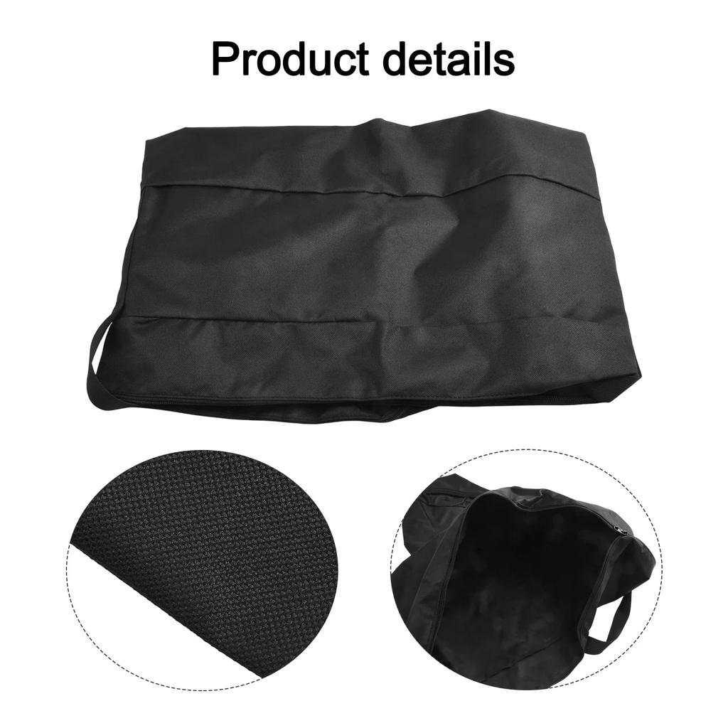 Dual Zipper Carry Bag 5 Inches Wide Extra Large Storage Bag Ample Storage Capacity Folds Compactly For Fishing Poles