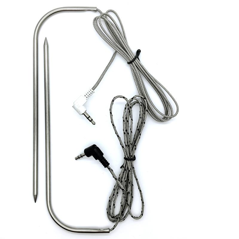 PT1111 Temperature Probe Sensor Set Food Silicone Gasket Probe Clip for Precise Food Temperature Monitoring