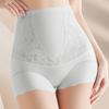 High Waist Postpartum Body Shaper Shapewear Lace Floral Briefs Elastic Slimming Shapers  Women