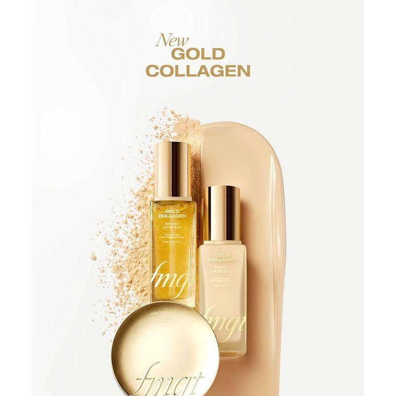 The Face Shop Fmgt Gold Collagen Ampoule Glow Foundation - 2 Colors
