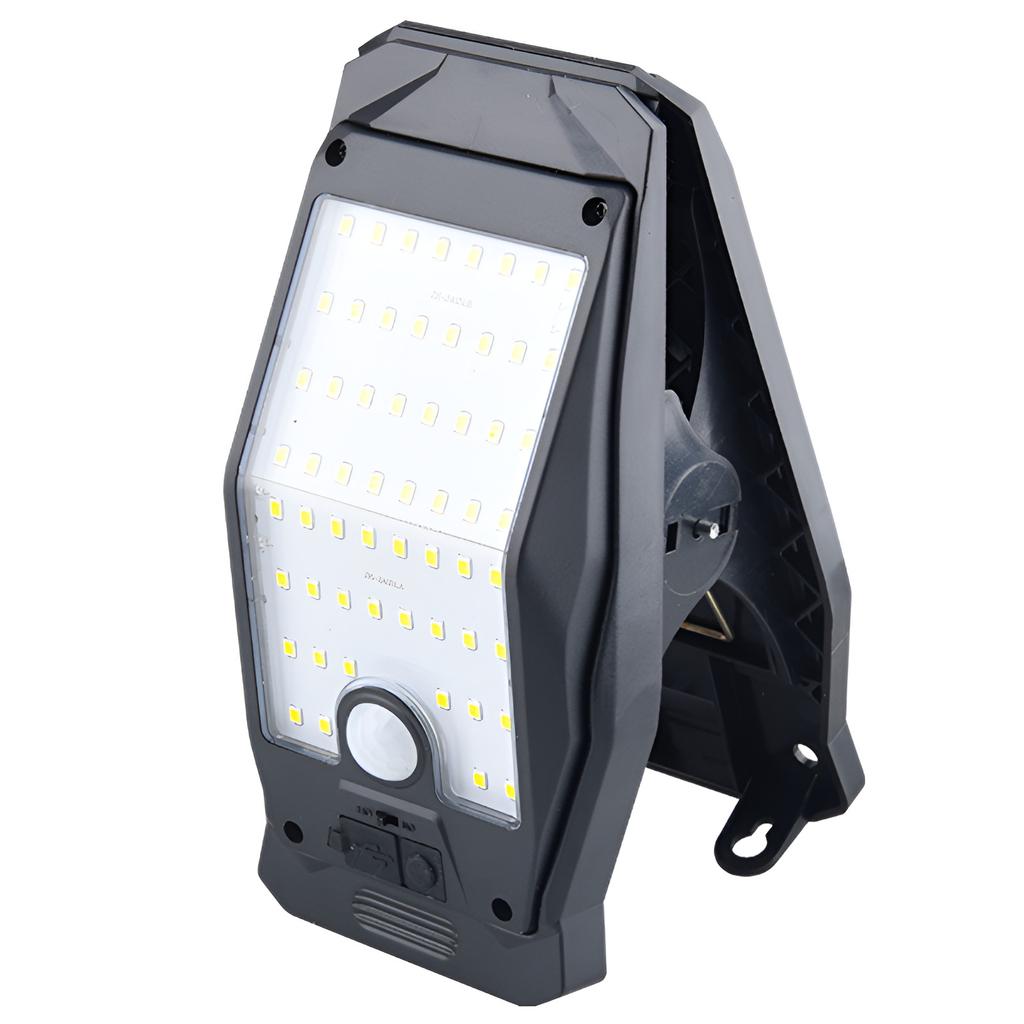Solar Wall Light with Motion Sensor, Auto On/Off, IP65 Waterproof, Solar Powered Outdoor Clip-On Light for Garden, Yard, Pathway