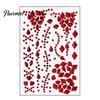 Halloween Face Rhinestone Stickers Scar Gem Stickers, Wound Body Art Cosplay Crystal Decals, Waterproof Self Adhesive Temporary Tattoo for Masquerade