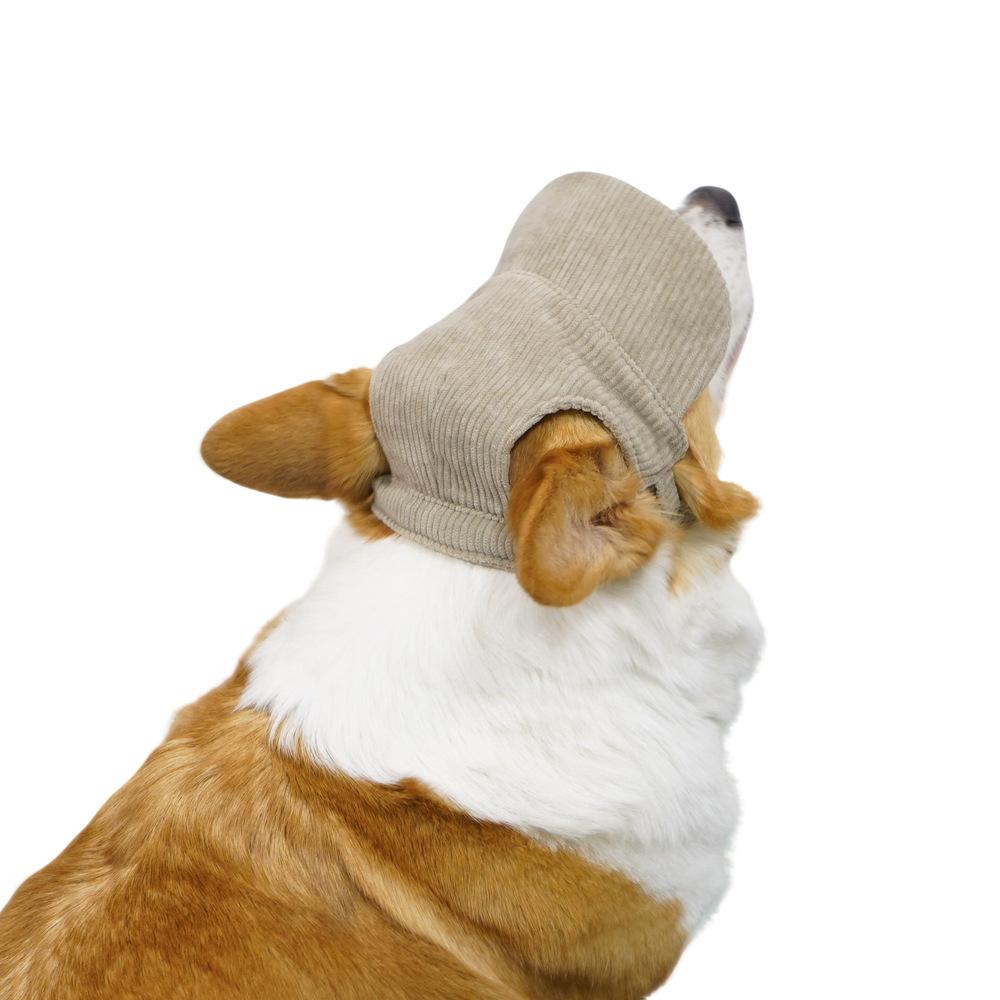 Pet Baseball Sun Hat, Adjustable Breathable Outdoor Visor Cap for Corgi Teddy Golden Retriever Puppy 20 Colors Lightweight Dog Sun Protection Hat