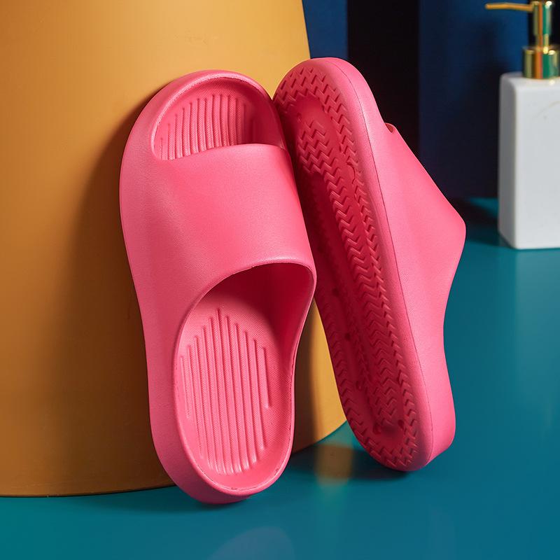 Slippers men's summer sandals women's indoor and outdoor wear non-slip bathroom bath home thick bottom