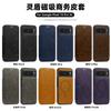 For Google Pixel 10 Pro Xl 9a 9proXl 8 Pro Card Holder Flip Magnetic Wireless Charging Business Retro Phone Case Leather Cover