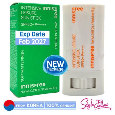 Intensive Leisure Sunscreen Stick 18g (SPF50+/PA++++)