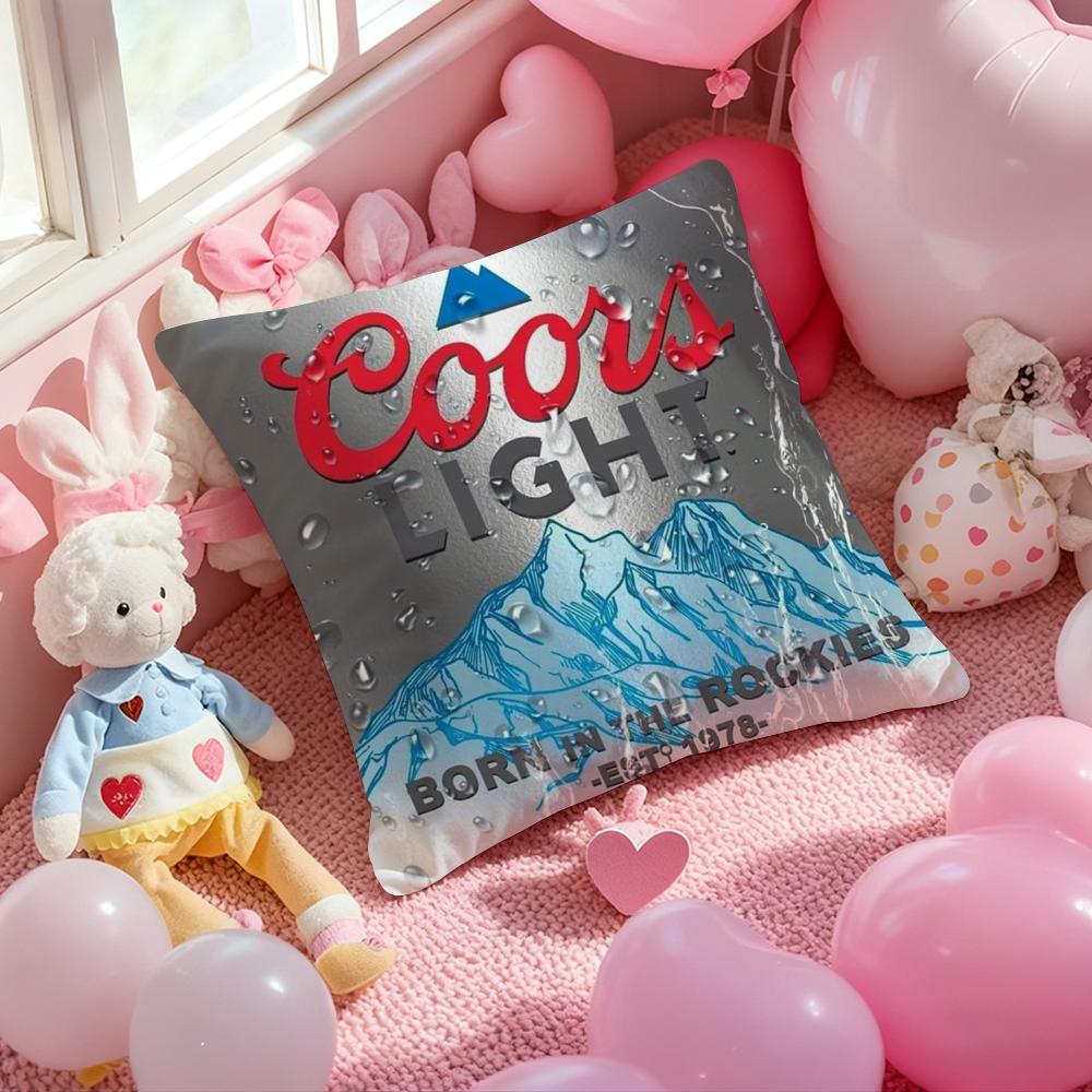 C-Coors Classic Cushion Cover Pattern Printed Pillowcase for Living Room Sofa Cushion Cover & Bedroom Decor