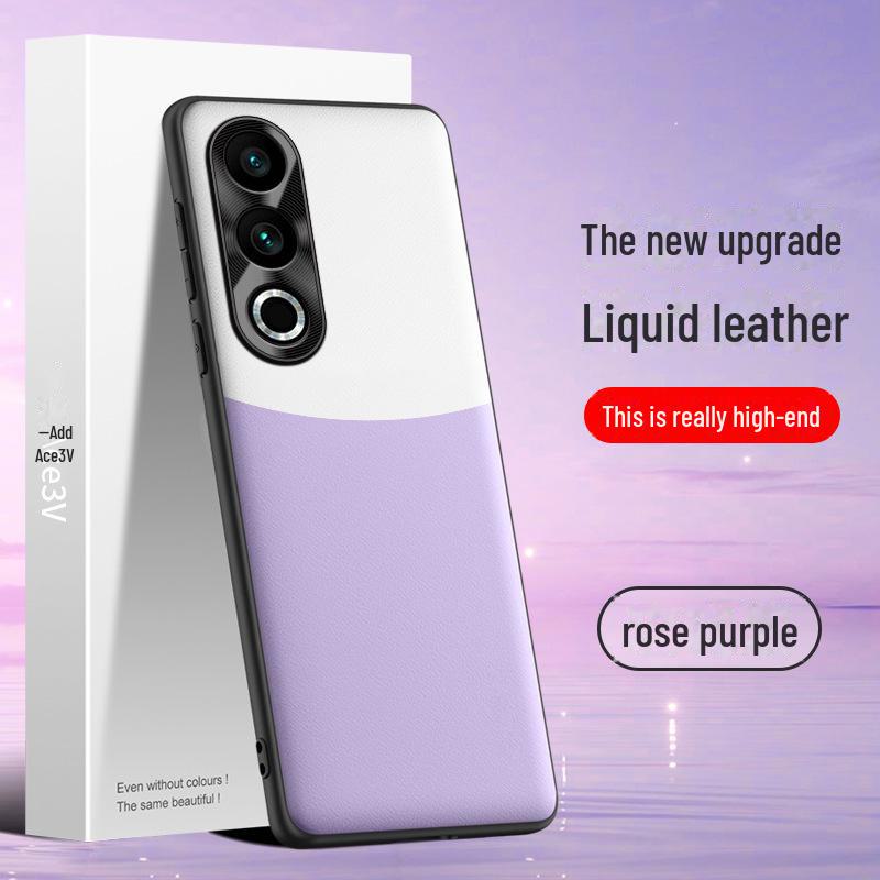 Husă din piele lichidă OnePlus Ace3V: Husă de protecție durabilă, anti-cădere și anti-murdărie