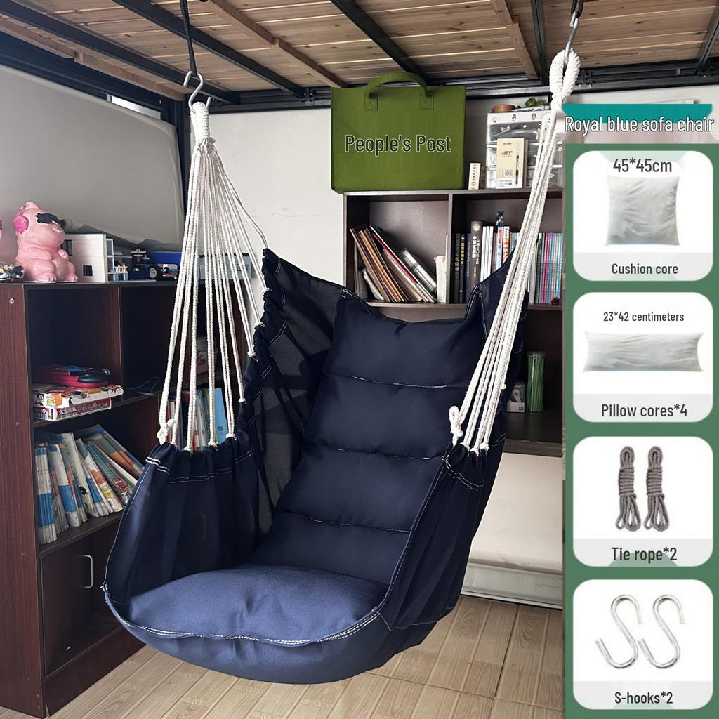Thickened Anti-Rollover Swing Chair for Dorms, Bedrooms, Balconies