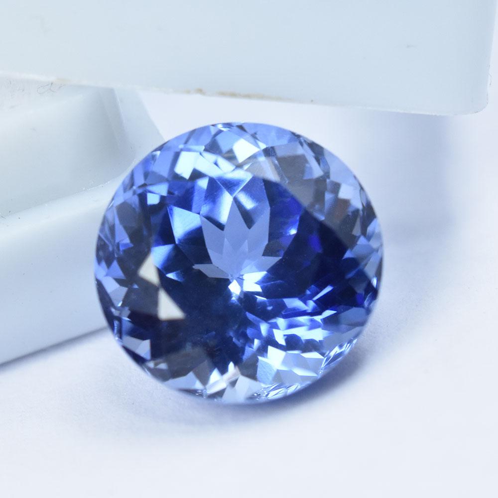 Blue Sapphire Natural 6.95 Ct Round Cut Loose Gemstone
