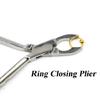Stainless Steel Piercing Plier Jewelry Body Nose Ear Lip Rings Puncture Tool