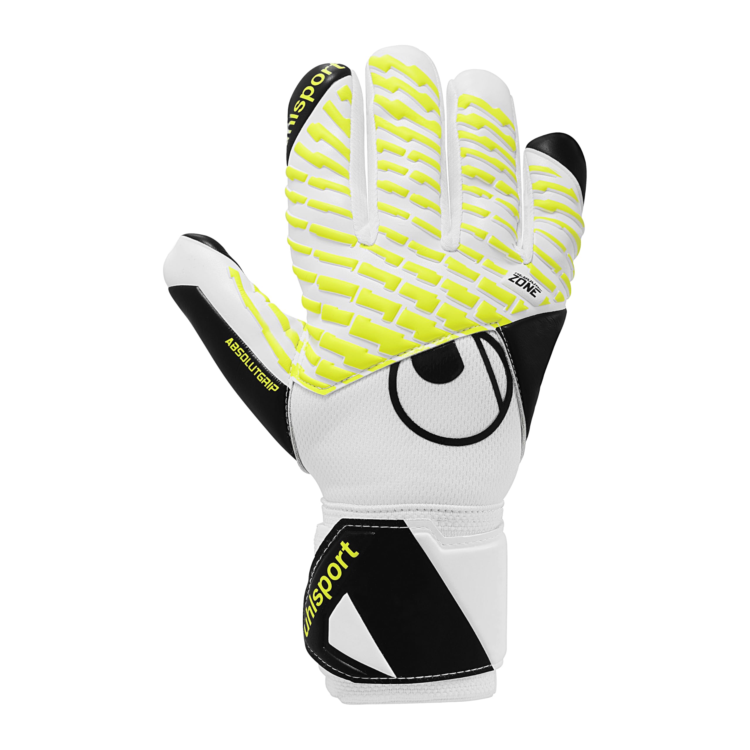 

Uhlsport Fang Masine Absolute Grip Half Negative Pro Junior Goalkeeper Size Match High Gloves, 5, Use, Grip, Soccer, 1011401-01-5