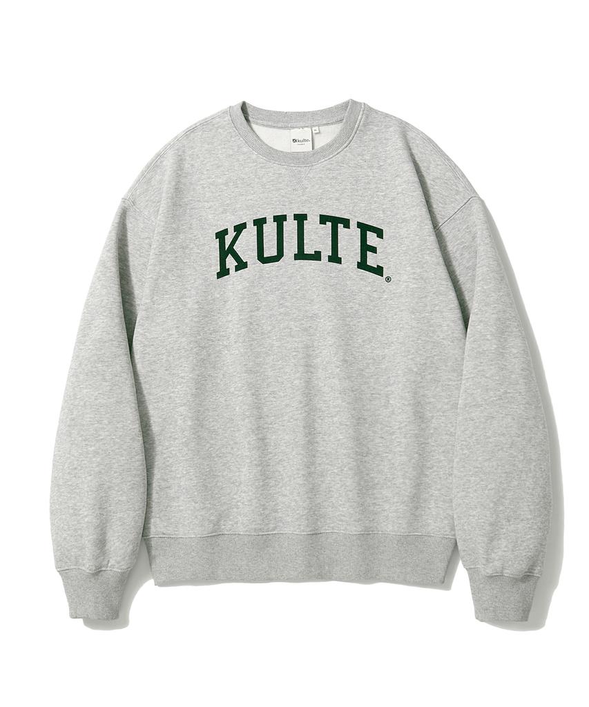 KULTE College Floppy Crewneck_M.Grey