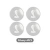 56mm 4pcs Car Wheel Center Hub Cap Badge Logo Sticker GT AC Mach-E Cobra GT350 GT500 2017 2018 2019 2020