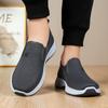 Shoes Men's Casual Shoes Flying Woven Breathable Mesh Shoes One Pedal Lazy Shoes Dad Shoes Soft Sole Comfortable Single Shoes Men's Shoes