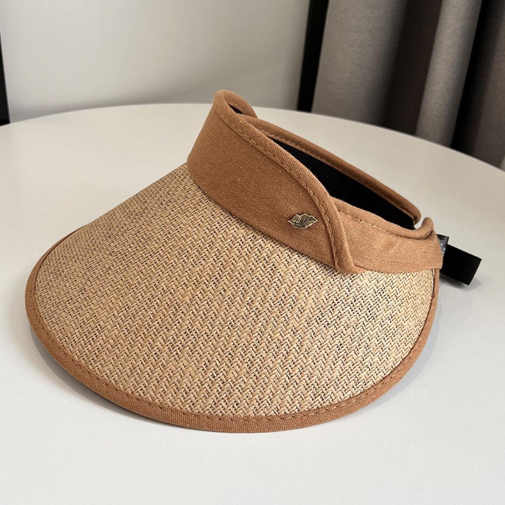 Summer Sun Hat Sports Tennis Golf Visor Caps Quick Drying Hat Empty Top Hat