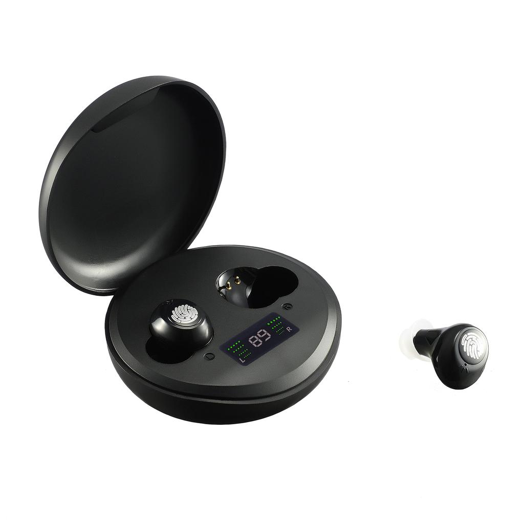 Z-391B Sound Amplifier Hearing Aid, In Ear Hearing Aid with Magnetic Double Charging, Digital Displa