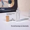 10Ml Wooden Cap Spray Bottle Clear Glass Spray Bottle Perfume Sample Vials Portable Refillable Cosmetic Empty Atomizer Gold Cap