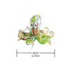 Multicolor Octopuses Glass Miniature Figurine Home Office Desktop Decors Car Ornament Gift for Birthdays Valentines Day