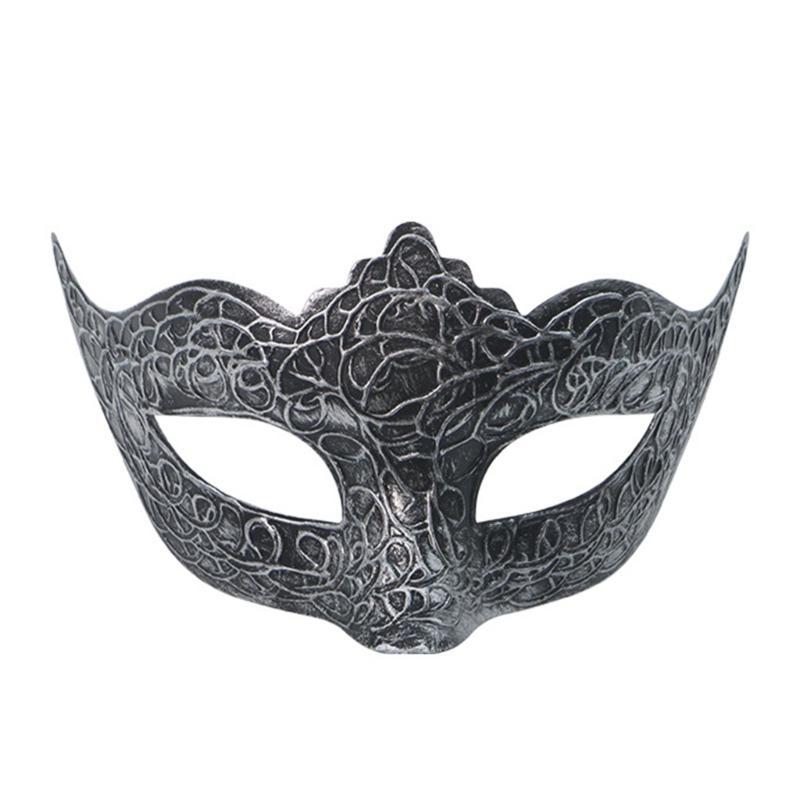 Retro Masquerade Mask Mardi Gras Mask Venetians Party Mask Half Face Mask for Halloween Ball Cosplay Performances Props
