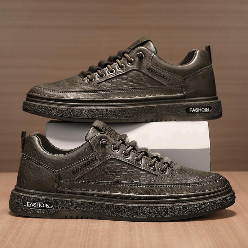 White autumn new sports little white board shoes casual leather shoes