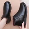 Fashion Women's Ankle Boots Winter Cotton Shoes Plush Comfort Anti Slip Warm Short Boots Waterproof Outdoor Cold Proof Cotton Boots 2025