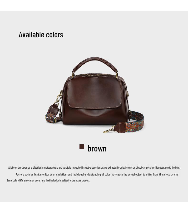 2025 Women's Genuine Leather Crossbody Tote: Large Capacity Summer Handbag & Shoulder Bag