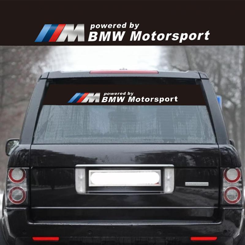 WDFA1 Car Windshield Personalized Stickers Vinyl Creative Decoration Decal Accessories For BMW G80 G06 G07 G42 G14 G15 G16 F82 F20 F21
