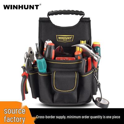 Chang Sheng Ke Multifunctional Tool Kit: Thick Canvas Repair & Electrician Waist Bag
