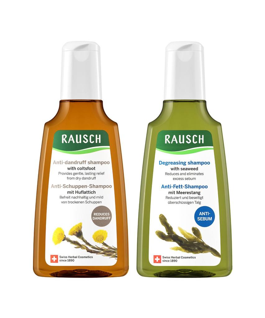 Seaweed Shampoo 200ml + Coltsfoot Anti-Dandruff Shampoo 200ml
