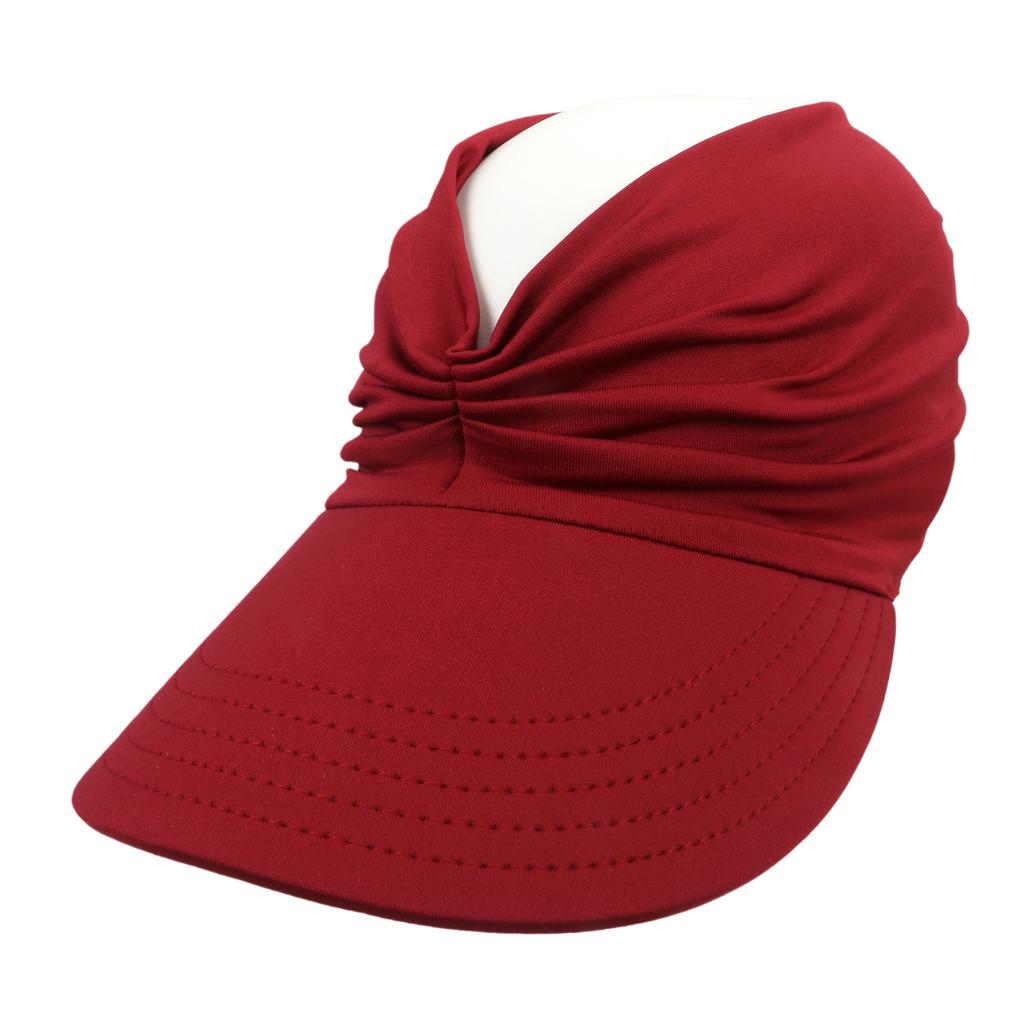 Frühlings- und Sommer-Strand-Sonnenhut für Damen Neuer Damen-Outdoor-Sport-Visierhut mit leerer Krone Sonnenschutz-Visier