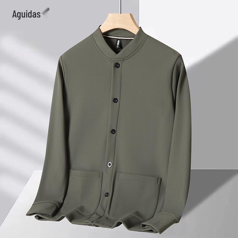 Herren Strickjacke verdickt für Herbst und Winter - Warmer Pullover für Väter und Großväter mittleren und höheren Alters