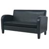 Day and Night - Day and Night 2 Seater Sofa Black Artificial Leather