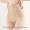Tingmei Women's High-Waist Seamless Tummy Control Lace Briefs