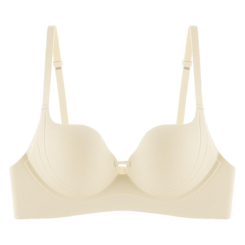 Seamless Soft Support Lifting Bra with 3D Fixed Cups and Beautiful Back Design