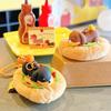 Dog Sausage Jinnew Burger Bun Plush Keychain Pendant With Magnetic Attraction