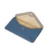 Pelle Borsa Long Wallet with Flap, 7201, Blue (BU)