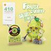 Idea Nanobrick Animation Rock Roll Fruit Music Party Micro Diamond Block Pineapple Pear Durian Apple Construction Brick Toys For Kids