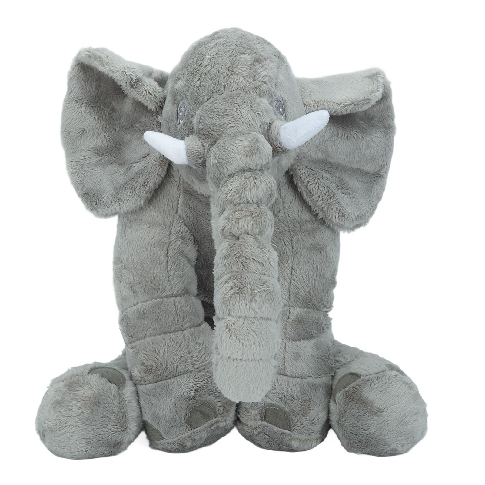 

Детская мягкая забавная плюшевая игрушка-слон, декоративная подушка для дома, спальни, милые животные, мягкая игрушка, украшение