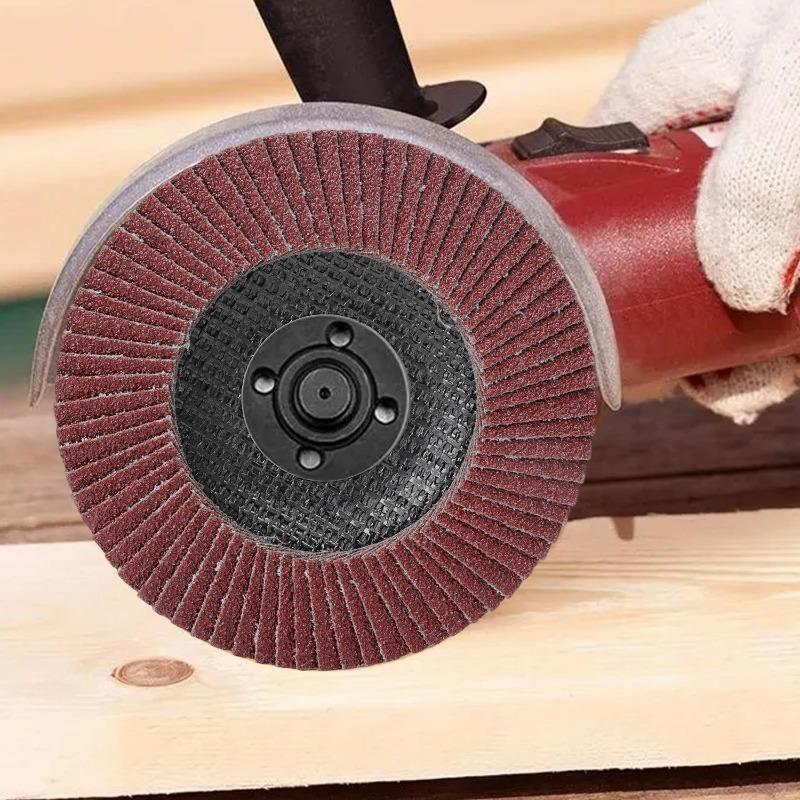 4.5inch Flap Sanding Disc Flap Discs Grinding Wheel 40 60 80 120 Grit Abrasives Sanding Flapper Aluminum Oxide Grinding Wheel