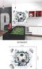 Wall stickers football 3D in brick