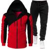 Men's Two-Tone Sports Jacket + Velvet Winter Suit 