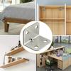 Right Angle Shelf L Bracket Home Hardwares Fixed Furniture Fittings Hardware Metal Brackets on Angle Corner Protector Fixations