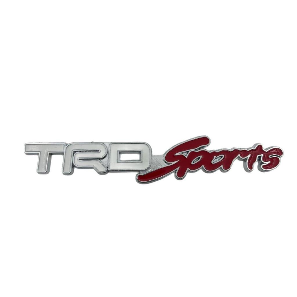 Toyota TRDSPORTS Custom Metal Car Logo Sticker