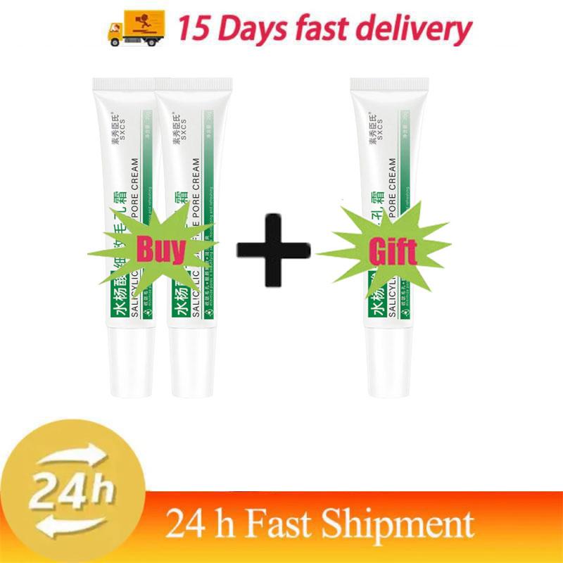 Salicylic Acid Pore Clearing Cream Shrink Pores Remove Blackheads Acne Brighten Moisturizing Smooth Skin Care Korean Products