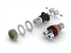Aeco ARJ-4045R RCA Jack, Rhodium Plating, 2pcs Per Set, Vacuum Bag