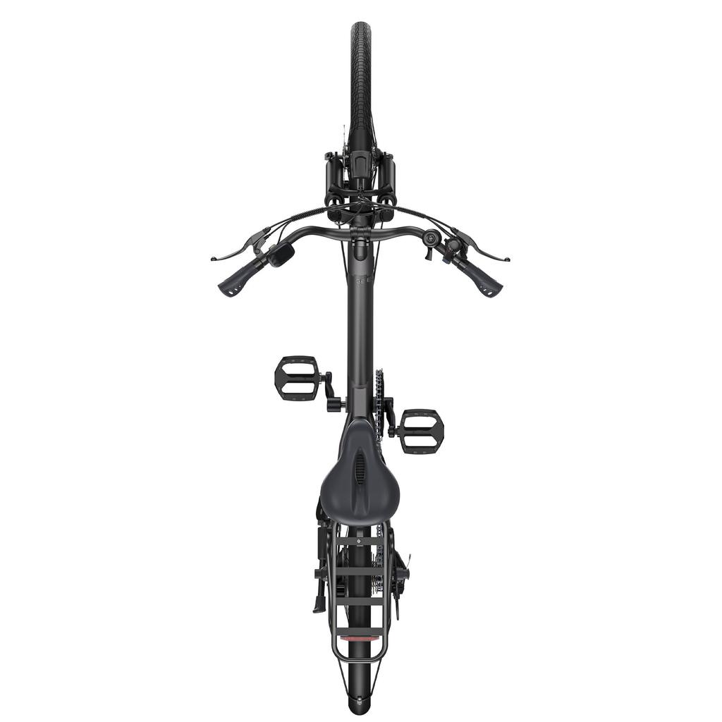 Hillmiles MileCity 1 Urbanes Pendel-E-Bike 250W Motor 36V13Ah Akku Elektrofahrrad 26 Zoll Reifen Damen City Elektrofahrrad