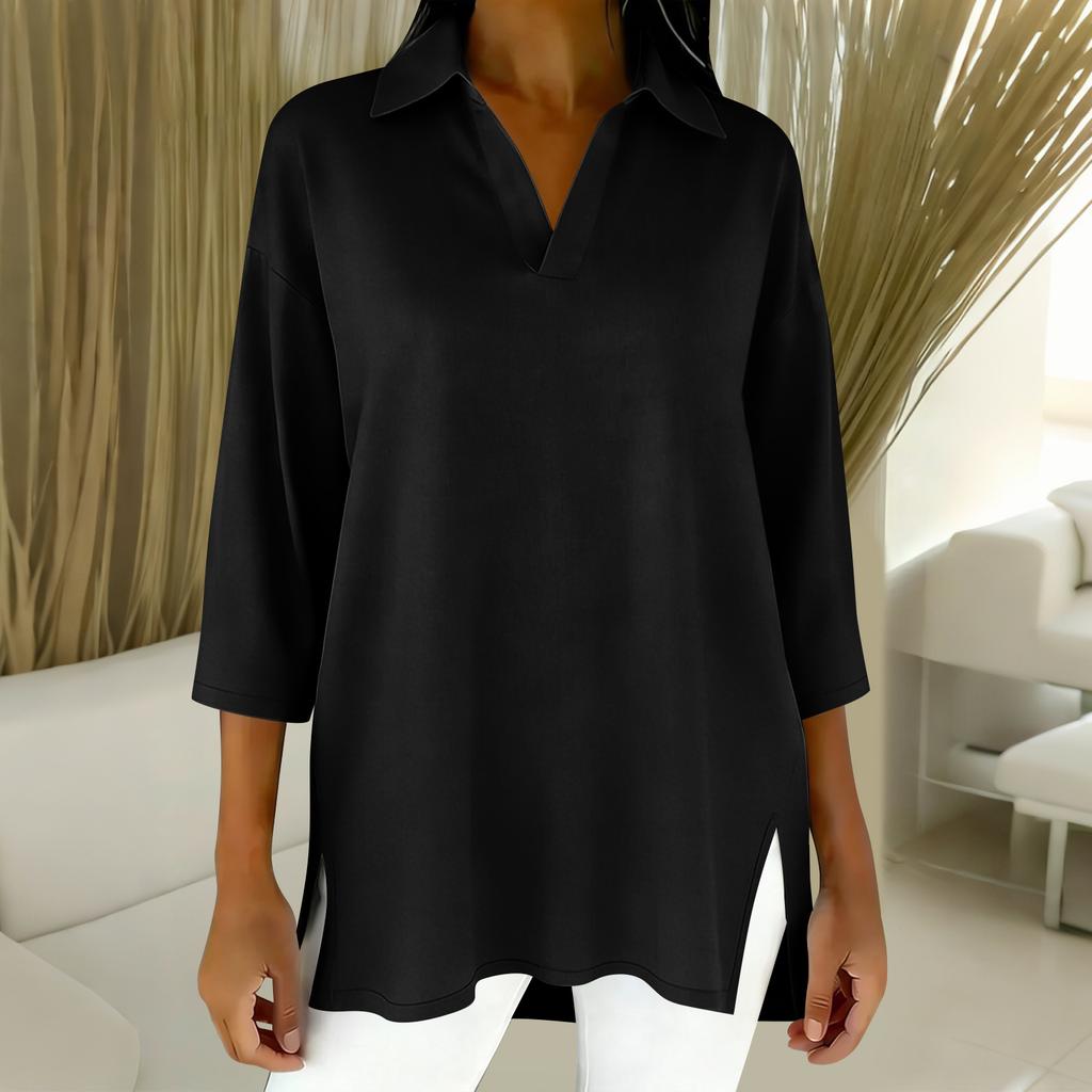 Women's 3/4 Sleeve Shirts Graphic Tees Shirts Casual Basic Tops Pullovers
